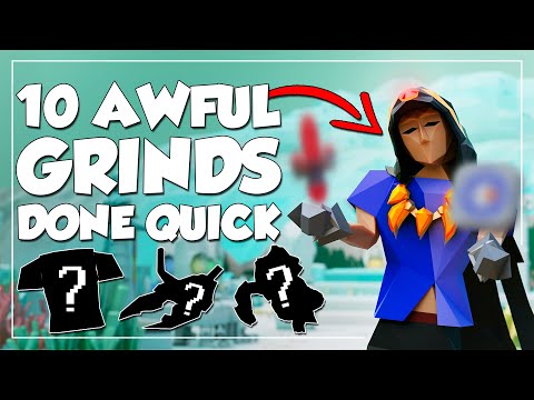 10 Awful OSRS Grinds & How To Do Them Quicker!