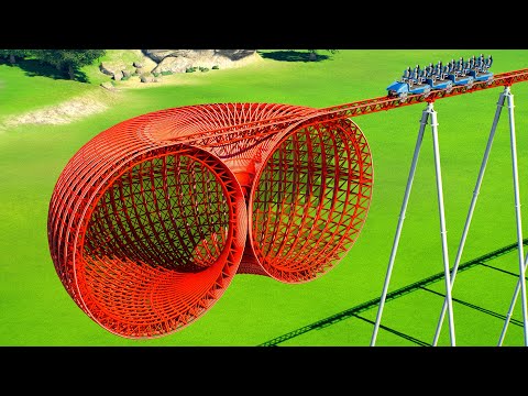 Twisted Tunnel Roller Coaster – Planet Coaster 2