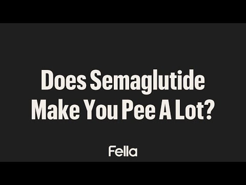semaglutide make you pee Does semaglutide make you pee a lot? Understanding urinary effects