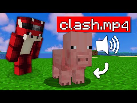 LINED - I redid the Minecraft Sounds with my Voice (too wtf)