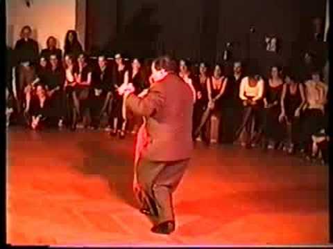  Puppy Castello  and  Graciela Gonzalez  are  dancing  to  the  tango  "  Emancipacion  "