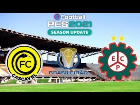 FC CASCAVEL X PRÓSPERA - BRASILEIRÃO SÉRIE D - 1ª RODADA 17/04/22 [PES 2021]