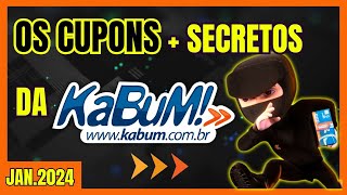 Revelei + de 50 CUPONS de Descontos KABUM - Cupons Kabum de Janeiro/2024