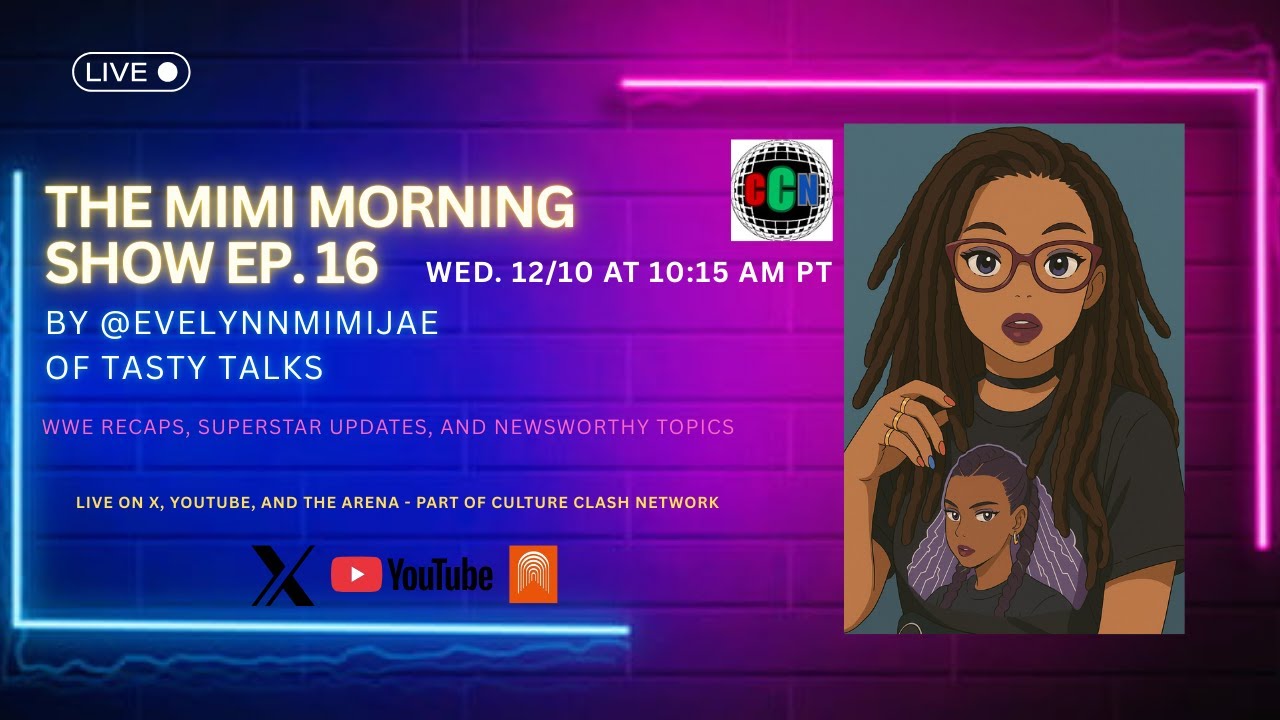 WWE Recaps and Updates + Other news on The Mimi Morning Show 🌞EP16