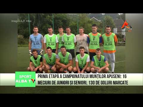 Prima etapa a campionatului Muntilor Apuseni: 16 meciuri de juniori si seniori, 130 de goluri