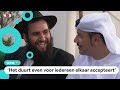 Levi is joods, Abdullah moslim; dansend gingen ze viral