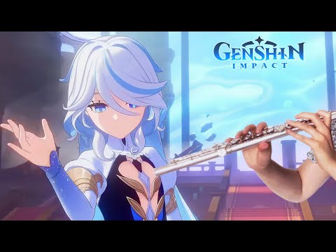 Focalors Sacrifice Cutscene "Sinner's Finale" - Genshin Impact | Flute Cover [SHEET MUSIC]