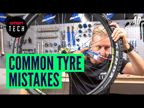 10 Common Mountain Bike Tyre Set-Up & Care Mistakes & How To Avoid Them