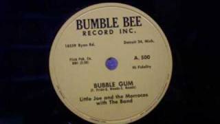Little Joe And The Moroccos Bubble Gum 1958 Bumble Bee 500