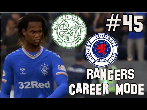 FIFA 20 RANGERS CAREER MODE - EPISODE 45 OLD FIRM - TITLE DECIDER