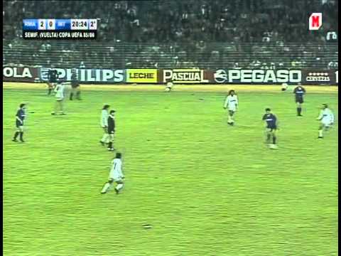 Real Madrid - Inter Milan. UEFA Cup-1985/86  (5-1)