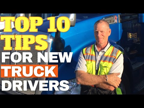 TOP 10 Tips for your FIRST Year as a New Truck Driver