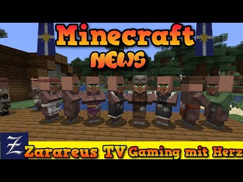 Minecraft- 18w50a Barrel/ Blast Furnace/ Taiga Villages/ Villager Skins [Deutsch]