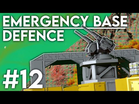 Emergency Base Defence! - Solo Survival #12 (Space Engineers)