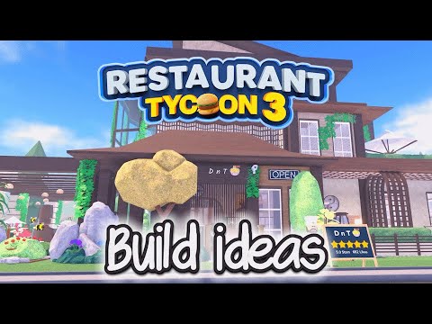 Restaurant Tycoon 3 Build Ideas - Modern Japan