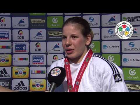 Interview Bernadette GRAF (AUT) Winner -70 Dusseldorf GP