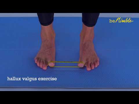 Toega with Joe Nimble - hallux valgus exercise