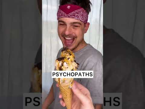 Do you lick the ICE CREAM or you bite it?😁❤️🍦It hurt when I bite it😭🦷|Normal vs psycho|CHEFKOUDY