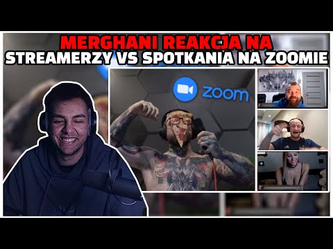 Merghani reakcja na Młody Sarmata-STREAMERZY VS SPOTKANIA ONLINE na ZOOMIE! (Xayoo, Bandura,Dzinold)