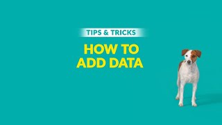 How to Add Data with the Fido MyAccount App