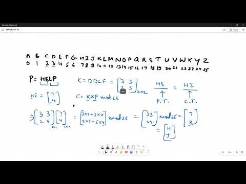 Hill Cipher/Feistel cipher