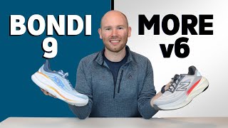 Hoka Bondi 9 vs New Balance More v6 by a Foot Specialist