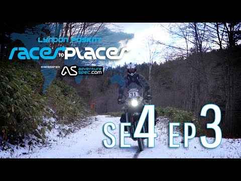 Adventure Motorcycling Documentary - Races To Places SE4 EP3 Ft. Lyndon Poskitt