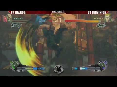 FRXV SSF4ae top 8 winners semi finals PR Balrog vs BT Dieminion