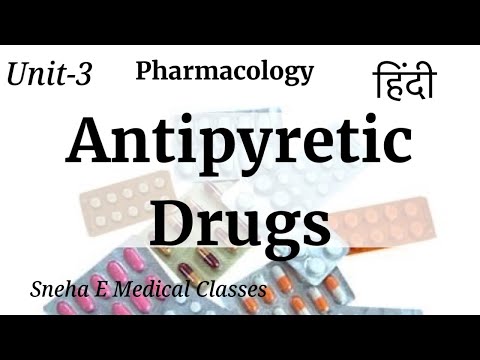 Antipyretic Drugs !! Classification with Explanation of drugs !!