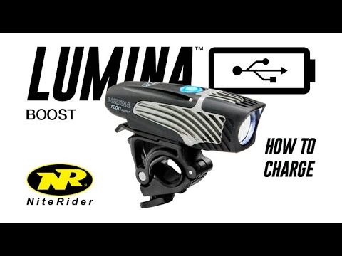 NiteRider® USB Charging Lumina™ Boost Series Bike Headlight How To