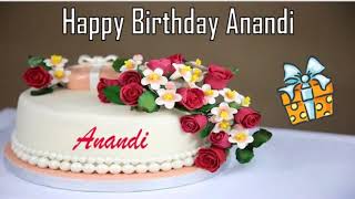 Happy Birthday Anandi Image Wishes✔
