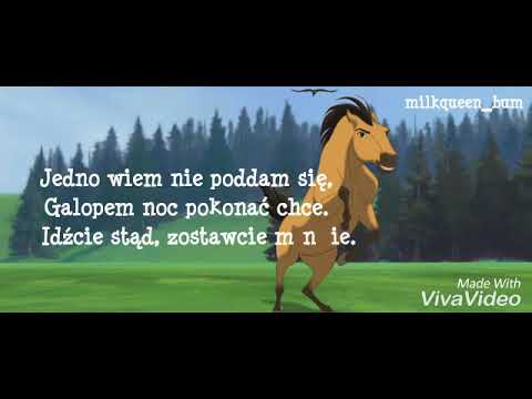 Mustang z Dzikiej Doliny - Chcę wolnym być (tekst)