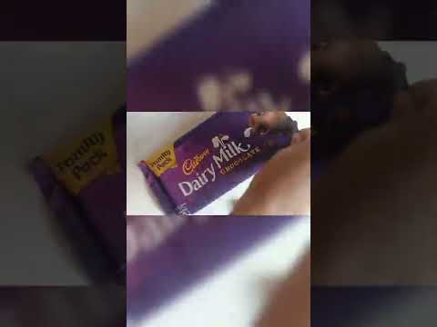 Dairy Milk Family pack Unwrapping