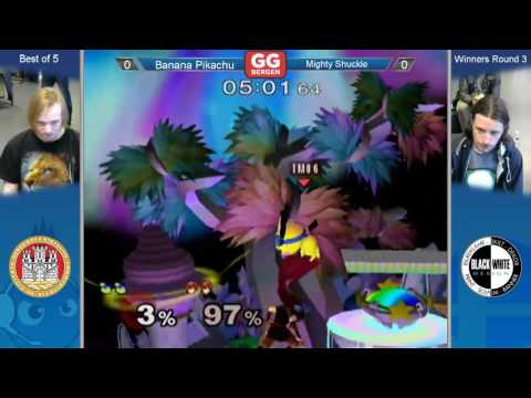 GG Bergen FredagsSmash VI - Losers Round 2 - BnanaPikachu vs Mighty Shuckle