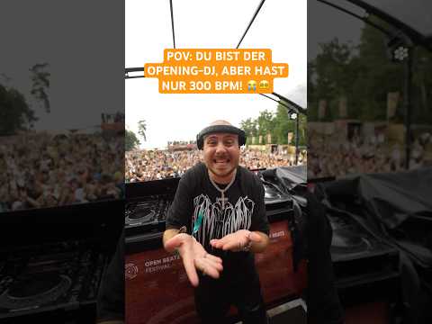 POV: Du spielst als Opening-DJ 300 BPM! 💀😭