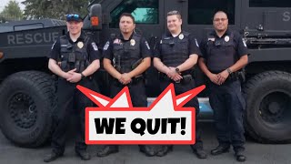 Entire Police Department QUITS Abruptly Mayor Blindsided.