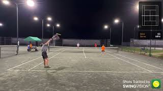 USTA 3.5 Doubles, Lost 2-6, 4-6.