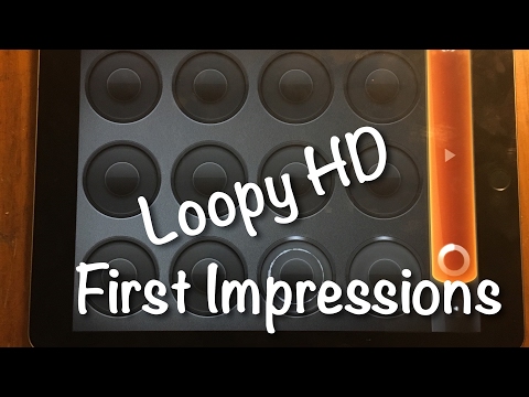 Loopy HD First Impressions :  Apple iPad Pro, Microkorg, Monotron Delay with a Radio