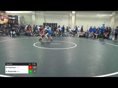 127 Lbs Rr Rnd 5 Miriam Pacheco Texas C Vs Kya Rybachek Minnesota Dual