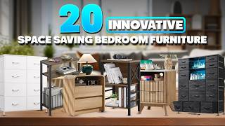 20 Innovative Space Saving Bedroom Furniture on Amazon in 2026