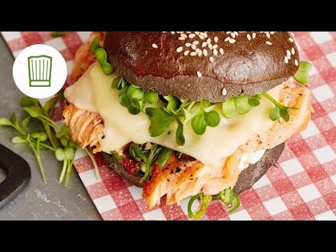 Pulled Teriyaki Lachs-Burger  | Chefkoch.de
