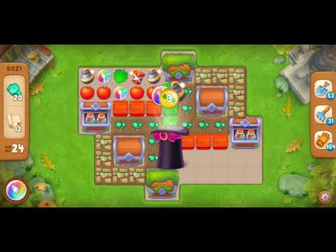 Gardenscapes 8821 level