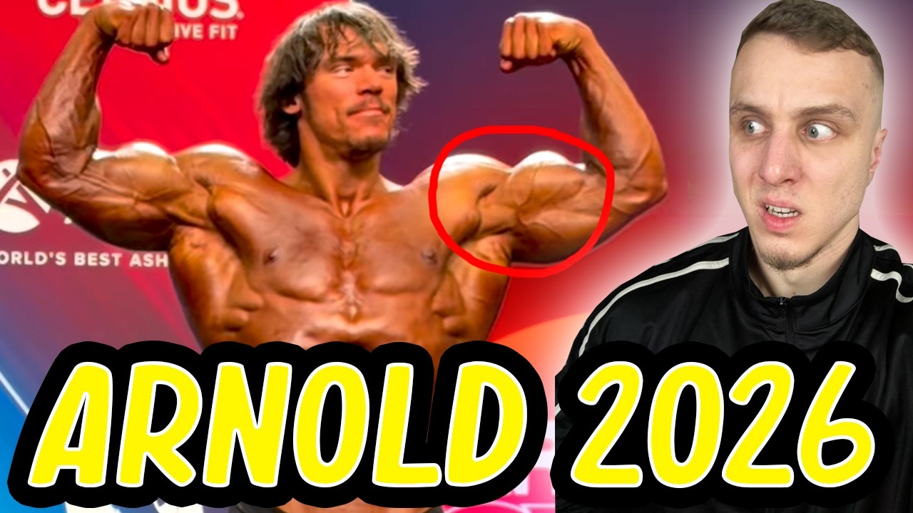 El horrible posing de Sam Sulek lo ha dejado fuera del primer llamado *Arnold 2026*