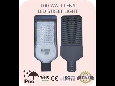 100w Led Street Light With Lens