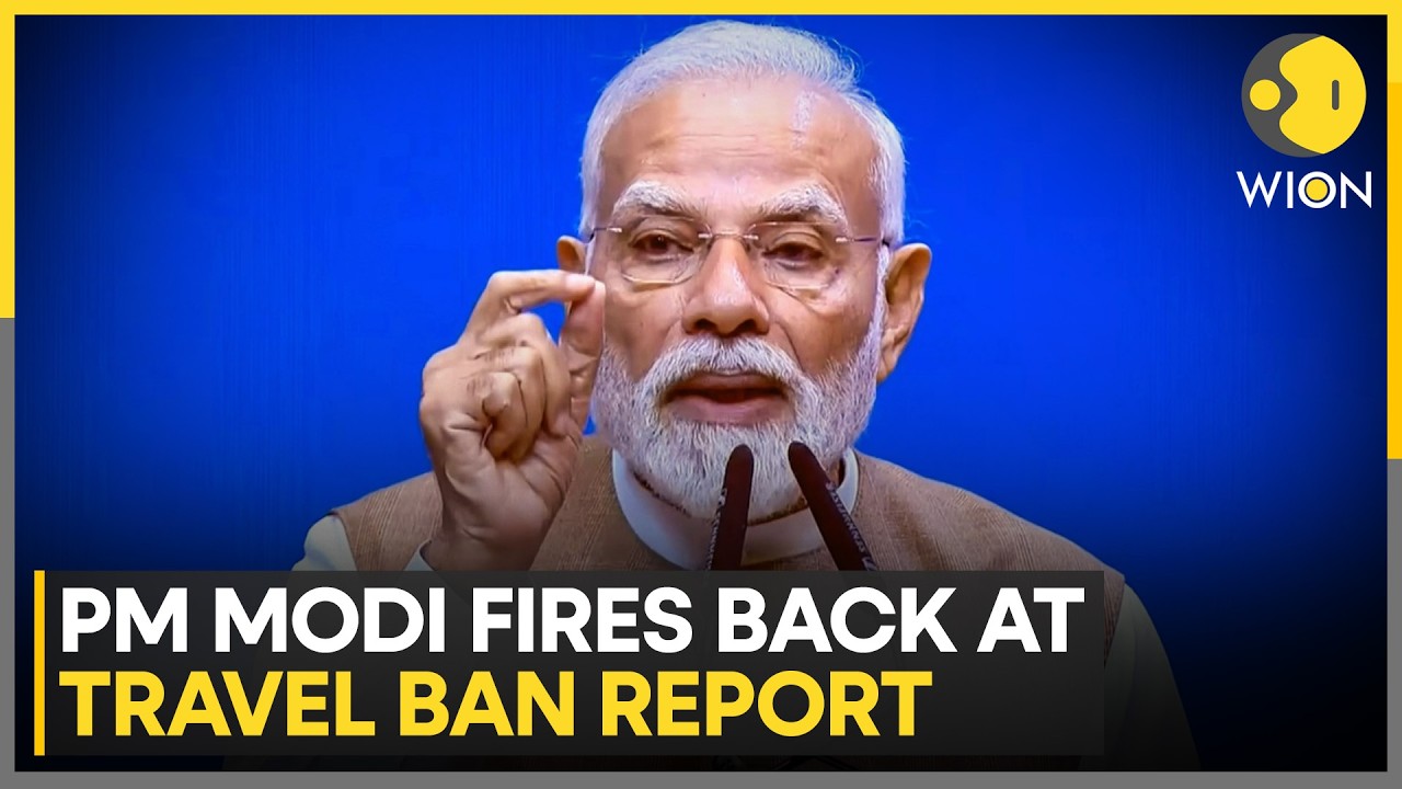 PM Modi Calls Travel Ban and Tax Report 'Totally False' | WION
