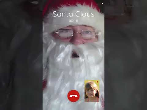 Videollamada a Santa Video