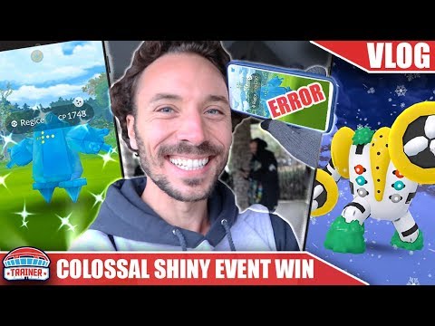 THE *FASTEST* SHINY LEGENDARY OF MY CAREER... WAS REGIGIGAS WORTH THE $8?! POKÉMON GO VLOG