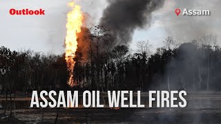 Assam Oil Well Fires Continues To Rage On - Download this Video in MP3, M4A, WEBM, MP4, 3GP