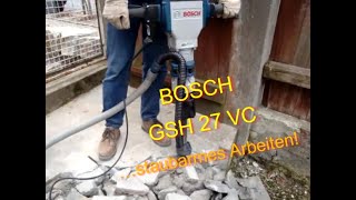 Bosch GSH 27 VC (061130A000) - відео 6
