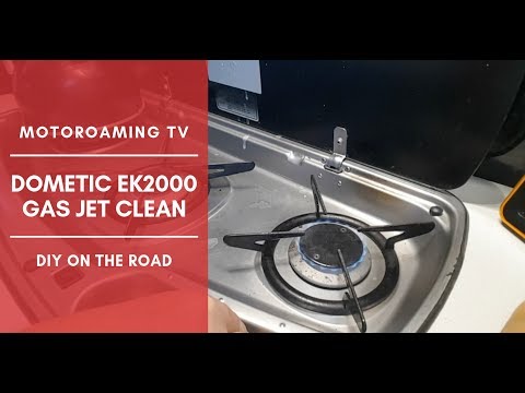 Dometic EK2000 Gas Hob jet clean